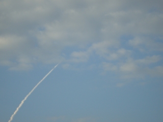 Shuttle at the dock